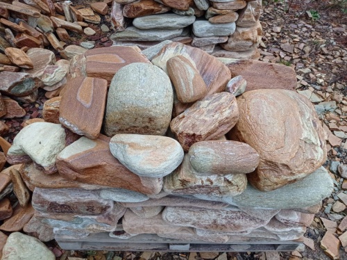 Златолит жёлтый, жёлто-зелёный глыбки и валуны для ланшафтного дизайна купить в Дедовске