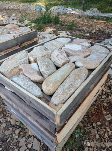 Златолит жёлтый, жёлто-зелёный глыбки и валуны для ланшафтного дизайна купить в Дедовске