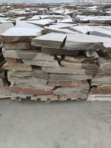 Плитняк песчаник серо-зелёный для мощения 60-65 мм купить в Дедовске